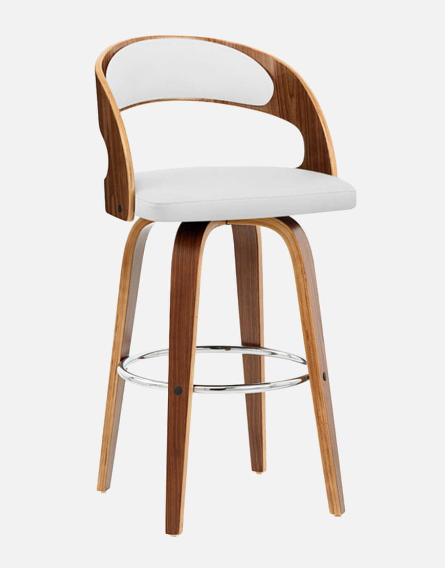 تصویر 3 از صندلی چوبی بار پایه مرتفع مناسب کانتر خانگی